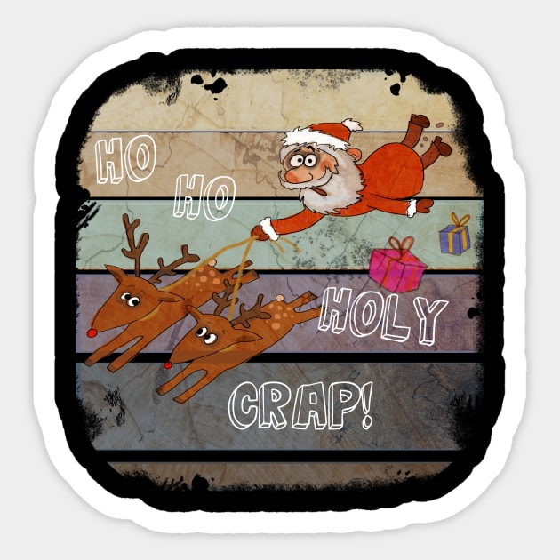 Merry Christmas Santa Sticker by julia_printshop